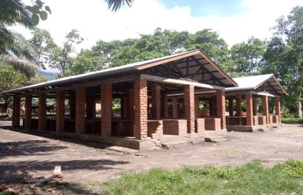 Construction du marché de Bwala